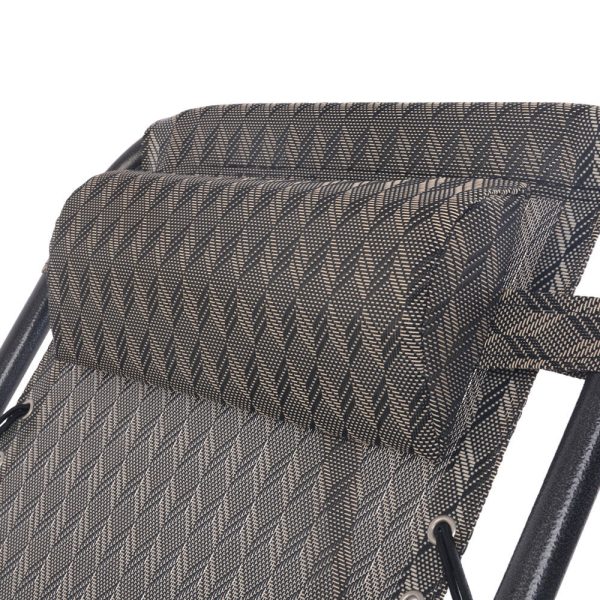 Zero Gravity Recliner Chairs Outdoor Sun Lounge Beach Chair Camping