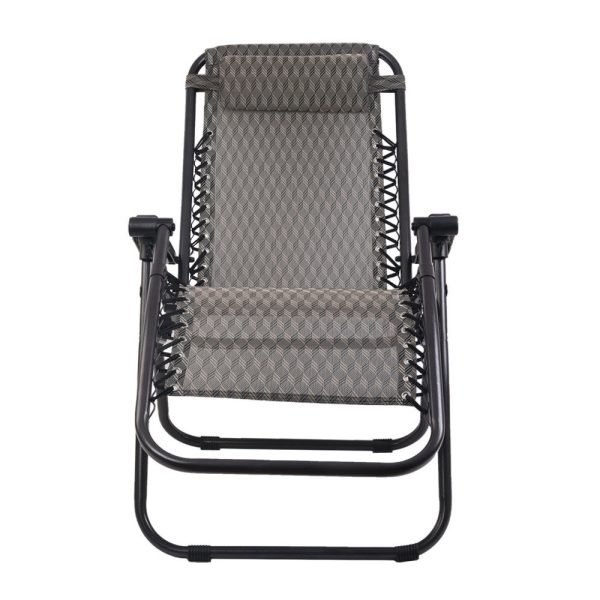 Zero Gravity Recliner Chairs Outdoor Sun Lounge Beach Chair Camping