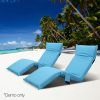 Floor Lounge Sofa Camping Chair Blue