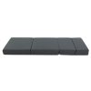 Bedding Foldable Mattress Folding Foam Bed Floor Mat Grey