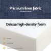 Bedding Foldable Mattress Folding Foam Single Blue