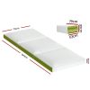 Bedding Foldable Mattress Folding Foam Trifold Green