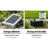 Solar Water Feature with LED Lights Angel 94cm