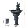 Solar Water Feature with LED Lights Angel 94cm