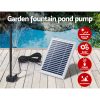 Gardeon Solar Pond Pump Submersible Powered Garden Pool Water Fountain Kit 4.4FT