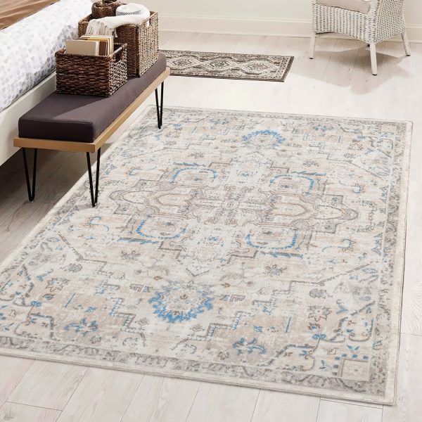 Floor Rug Area Rug Large Mat Carpet Short Pile Modern Mat 160X120cm