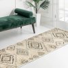 Floor Rug Hallway Runner Washable Soft Plush Carpet Non Slip 180X60cm