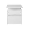 3PCS Kids Table and Chairs Set Storage Toys Play Activity Desk