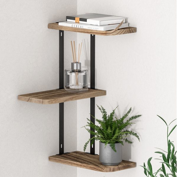 Floating Wall Shelf 3-Tier