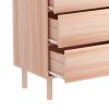 6 Chest of Drawers Cabinet Dresser Table Tallboy Storage Bedroom Pine