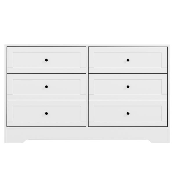 6 Chest of Drawers – LEIF White
