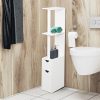 Bathroom Cabinet Storage 118cm Shelf White