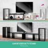 Bookshelf L Shape DIY – Black