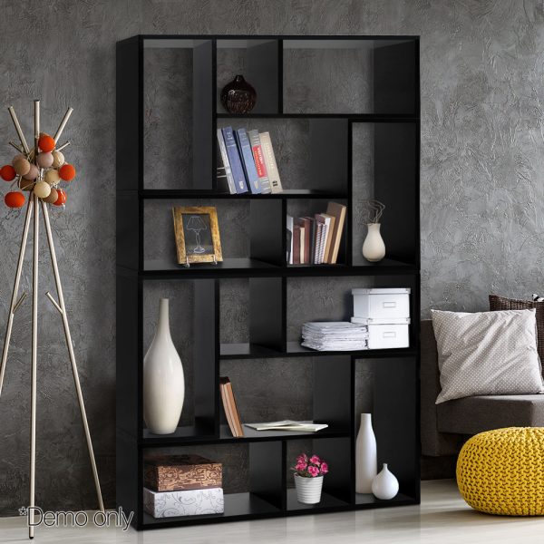 Bookshelf L Shape DIY – Black