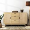 Rattan Buffet Sideboard – BRIONY Oak