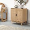 Rattan Buffet Sideboard 2 Doors – BRIONY Oak