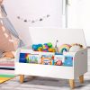 Kids Toy Box Chest Bookshelf Storage Children Bookcase Organiser Display