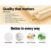 Wooden Shoe Organiser – Natural