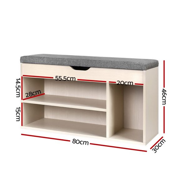 Wooden Shoe Organiser – Natural