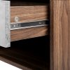 Bedside Table 1 Drawers with Shelf – LARS