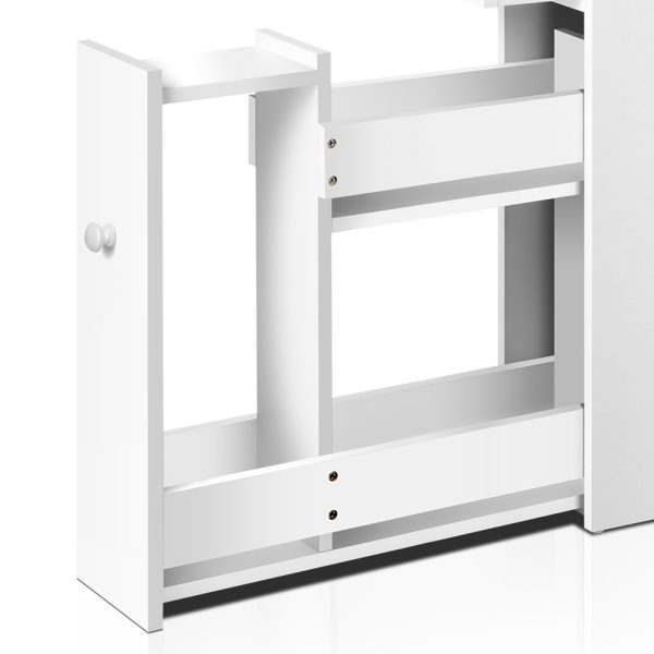 Bathroom Storage Cabinet Tissue Holder