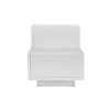 Bedside Tables LED 2 Drawers – REMI White