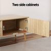 Entertainment Unit Stand TV Cabinet Storage Drawer Cabinets 200CM