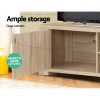 TV Cabinet Entertainment Unit 160cm Oak Maxi