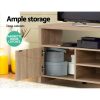 TV Cabinet Entertainment Unit 140cm Oak Ken