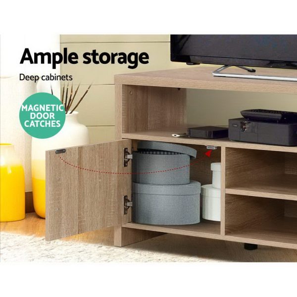 TV Cabinet Entertainment Unit 140cm Oak Ken