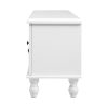 TV Cabinet Entertainment Unit 160cm White Kubi