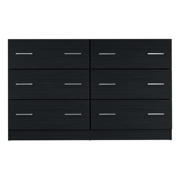 6 Chest of Drawers – VEDA Black