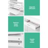 36 Pairs Shoe Cabinet Rack Organisers Storage Shelf Drawer Cupboard White