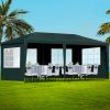 Gazebo 3×6 Outdoor Marquee Side Wall Party Wedding Tent Camping – Green