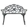 Victorian Garden Bench – Green