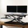 Standing Desk Riser Height Adjustable Black 80CM