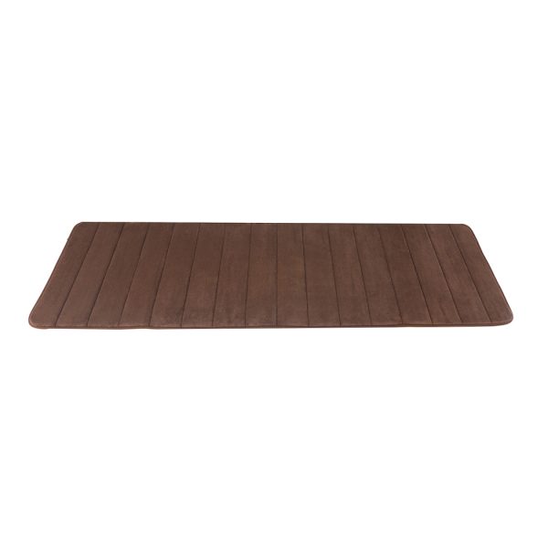 Bath Mat Anti Slip Bathroom Shower Mat Thick Soft Fast Drying 160 x 50 cm