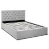 Altamont Fabric Gas Lift Bed Frame with Headboard