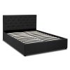 Altamont Fabric Gas Lift Bed Frame with Headboard