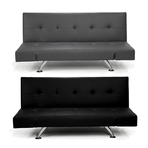 Northfleet 3 Seater Faux Leather Sofa Bed Lounge