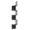 Sarantino 5-Tier Corner Wall Shelf Display Storage Shelves
