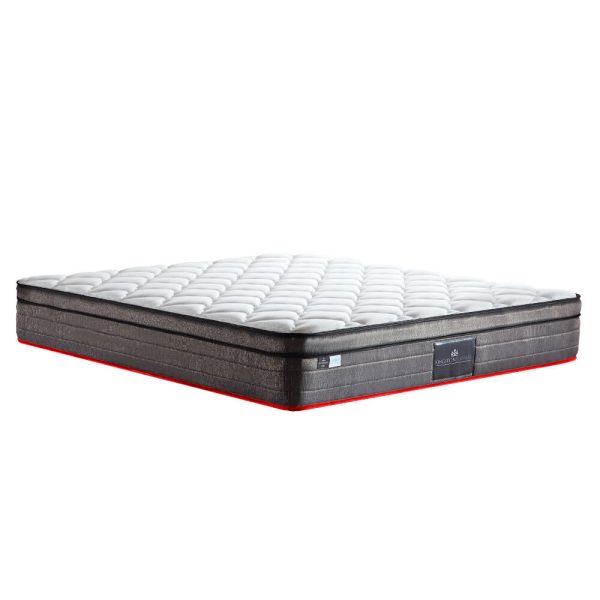 Beatrice Mattress Bed Euro Top Pocket Spring Bedding Firm Foam 34CM