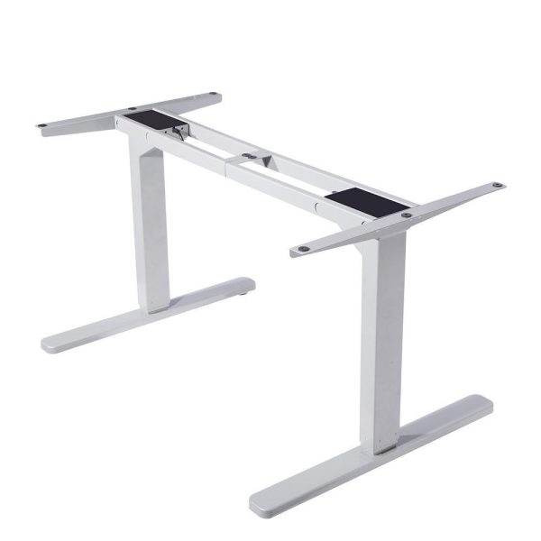FORTIA Height Adjustable Standing Desk Frame Only Sit Stand Electric Office