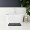 Microfiber Shower & Bathroom Bath Mat Non Slip Soft Pile Design