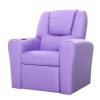 Kids Recliner Chair PU Leather Sofa Lounge Couch Children Armchair