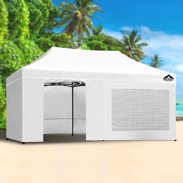 Gazebo Pop Up Marquee Folding Wedding Tent Gazebos Shade