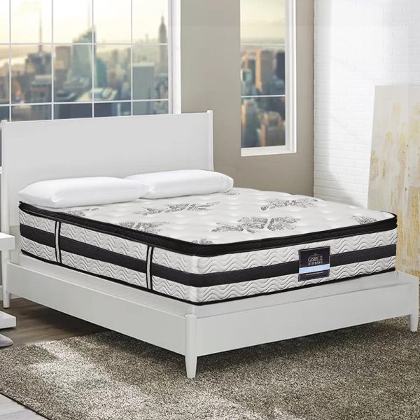 Bays Bedding Algarve Euro Top Pocket Spring Mattress 34cm Thick