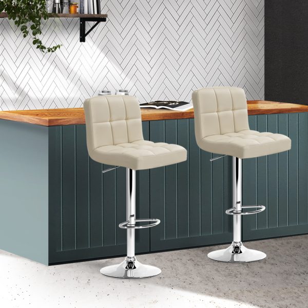 PU Leather Gas Lift Bar Stools