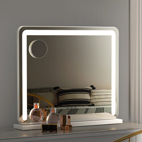 Makeup Mirror With Light Hollywood Vanity LED Tabletop Mirrors 50X60CM