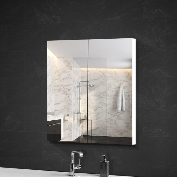 Bathroom Mirror Cabinet 600mm x720mm